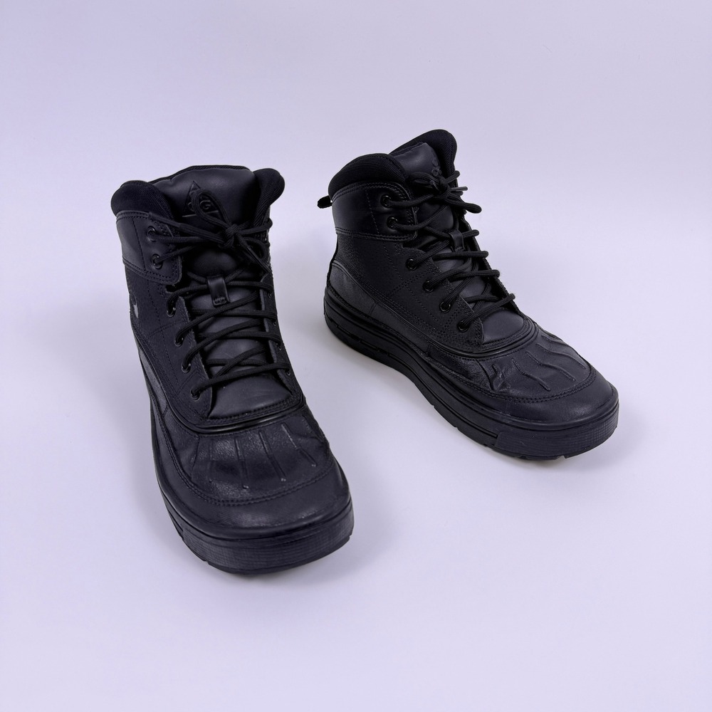 Nike ACG Woodside 2 High Kids Size 6.5Y Black Duck Boots 524872-004